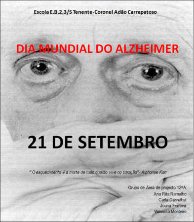 Cartaz do Dia Mundial Do Alzheimer